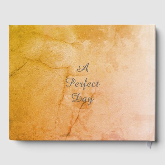 写真パーソナライズされたの結婚Guest Book ゲストブック (裏面)