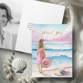 写真パーソナライズされたの葬儀サンキューカード 案内状