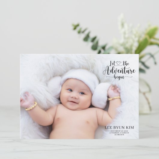 写真パーソナライズされたの誕生発表 (スタンド正面)