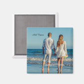 写真パーソナライズされたの追加 マグネット (正面/裏面)