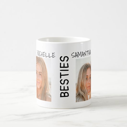 写真パーソナライズされたの飾り コーヒーマグカップ (中央)