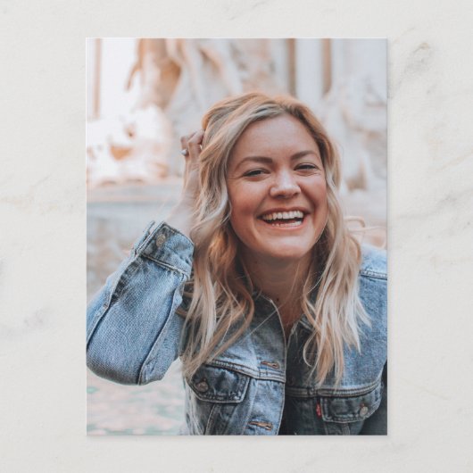 写真パーソナライズされたはがき ポストカード (正面)