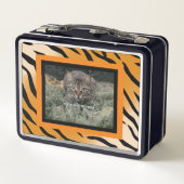 写真パーソナライズされたはこちら金属弁当箱 メタルランチボックス (裏面)