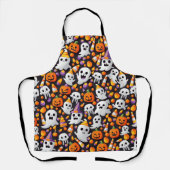 写真パーソナライズされたはこちらTシャツのエプロン エプロン (正面)