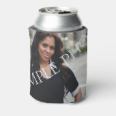 写真パーソナライズされたは涼しい。自分で作れ！ 缶クーラー (缶裏面)