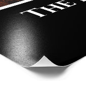 写真パーソナライズされたを黒い枠で文字 フォトプリント (角)