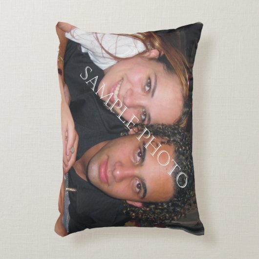 写真パーソナライズされたアクセント枕自分で作れ！ アクセントクッション (正面(垂直))