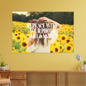 写真パーソナライズされたアート作成カスタム追加 キャンバスプリント (インサイチュ (リビング))