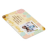 写真パーソナライズされたイースター マグネット (右側)