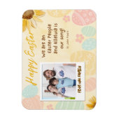 写真パーソナライズされたイースター マグネット (縦)