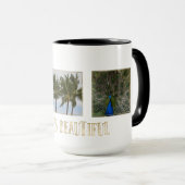 写真パーソナライズされたカウアイ・ライフは美しい マグカップ (正面右)