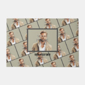写真パーソナライズされたカスタムの敷物 ドアマット (正面)