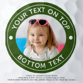 写真パーソナライズされたカスタムの色と文字 ゴルフボール