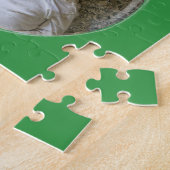 写真パーソナライズされたカスタムクリスマス記念 ジグソーパズル (側面)