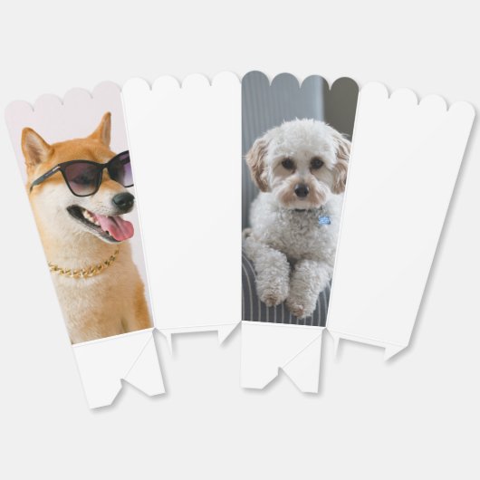 写真パーソナライズされたカスタム作成 フェイバーボックス (見開き)