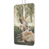 写真パーソナライズされたカスタム カーエアーフレッシュナー (左)