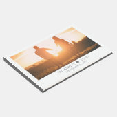 写真パーソナライズされたカップル結婚ズ ゲストブック (コーナー)