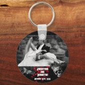 写真パーソナライズされたキーチェーンHaaring Adeline Zade キーホルダー (正面)