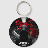 写真パーソナライズされたキーチェーンHaaring Adeline Zade キーホルダー (裏面)