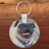 写真パーソナライズされたキーホルダー キーホルダー (正面)