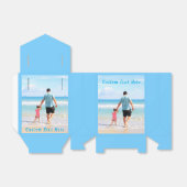 写真パーソナライズされたギフトボックスとカスタム文字 フェイバーボックス (折り畳みなし)