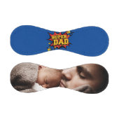 写真パーソナライズされたギフト父の日のすごいパパ 野球ボール (パネル)