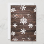 写真パーソナライズされたクリスマス シーズンカード (裏面)