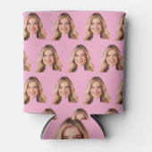 写真パーソナライズされたクーラーボックス，写真の贈り物， おもしろい 缶クーラー (正面)