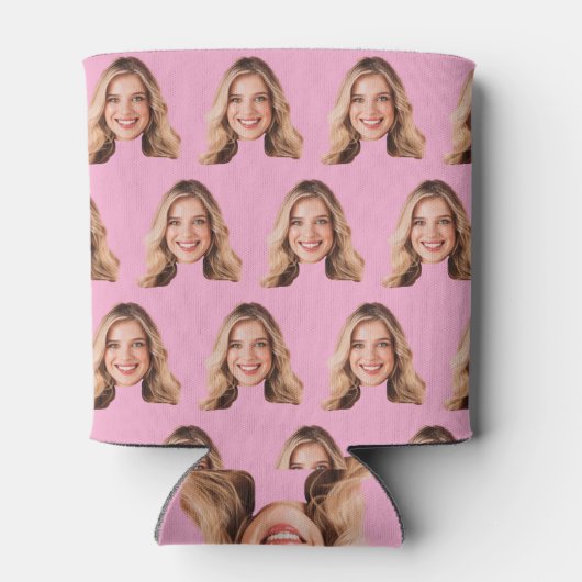 写真パーソナライズされたクーラーボックス，写真の贈り物， おもしろい 缶クーラー (裏面)