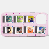 写真パーソナライズされたコラージピンクガーリー花びら7 Case-Mate iPhoneケース (裏面 (横))
