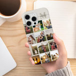 写真パーソナライズされたコラージモノグラム iPhone 15 PRO MAXケース<br><div class="desc">写真パーソナライズされたコラージモノグラムiPhoneケース</div>