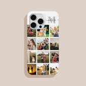 写真パーソナライズされたコラージモノグラム Case-Mate iPhoneケース