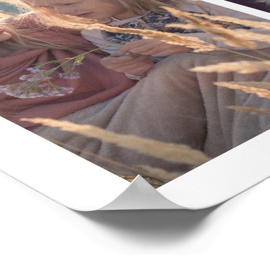 写真パーソナライズされたコラージュのポスター8 ポスター (角)