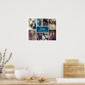 写真パーソナライズされたコラージュのポスター8 ポスター (キッチン)