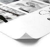 写真パーソナライズされたコラージュパーソナライズされたギフト ポスター (角)