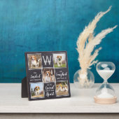 写真パーソナライズされたコラージュユニークペット フォトプラーク (インサイチュ)