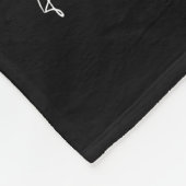 写真パーソナライズされたコラージュ新婚ギフトカップル フリースブランケット (角)