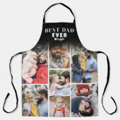写真パーソナライズされたコラージュ最高のパパ エプロン (正面)