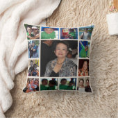 写真パーソナライズされたコラージュ枕 クッション (ブランケット)