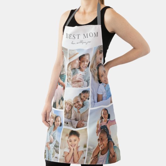 写真パーソナライズされたコラージュ母エプロン エプロン (インサイチュ)