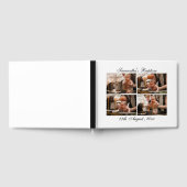 写真パーソナライズされたコラージュ《キリスト教》洗礼式や命名式バプテスマ ゲストブック (全面)