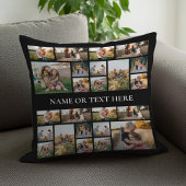 写真パーソナライズされたコラージュ クッション