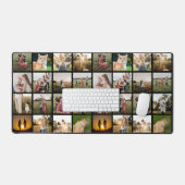 写真パーソナライズされたコラージュ デスクマット (キーボード&マウス)