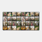 写真パーソナライズされたコラージュ デスクマット (正面)