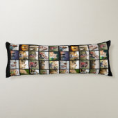 写真パーソナライズされたコラージュ ボディピロー (裏面)