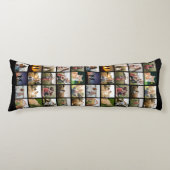 写真パーソナライズされたコラージュ ボディピロー (正面)