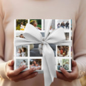 写真パーソナライズされたコラージラッピング紙 ラッピングペーパー