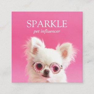 写真パーソナライズされたスキャン可能なQRコードの追加 スクエア名刺