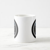 写真パーソナライズされたスタジオカメラレンズ コーヒーマグカップ (中央)