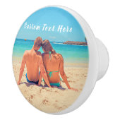 写真パーソナライズされたセラミックノブカスタム文字 セラミックノブ (右)